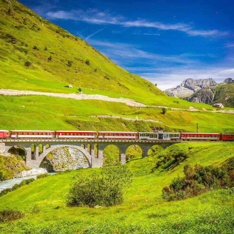 Titelbild für Schweiz – auf den Spuren des Glacier Express